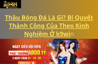 Thầu Bóng Đá Là Gì? Bí Quyết Thành Công Theo Kinh Nghiệm Ở k9win